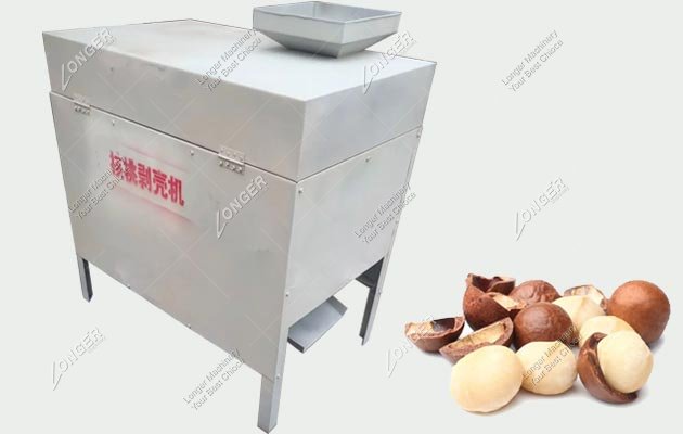 250 KG Macadamia Nuts Cracking Shelling Machine