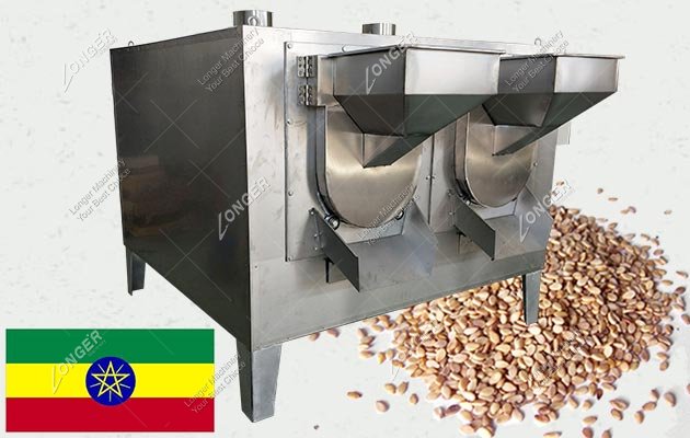 Sesame Seeds Roasting Machine In Ethiopia