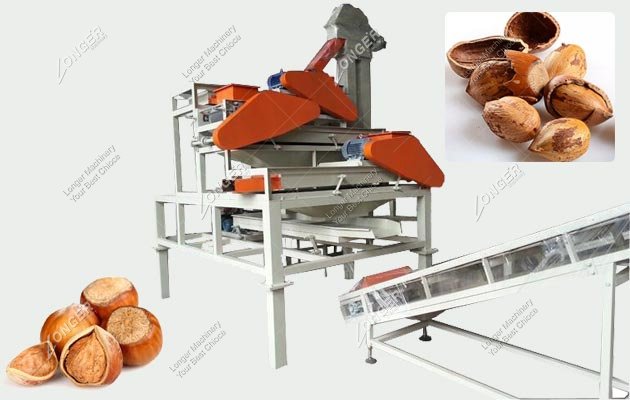 Hazelnut Cracker Shelling Machine in China