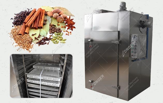 Hot Air Circulation Spices Drying Machine