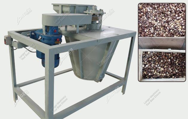 Industrial Macadamia Nut Cracker Husker Machine