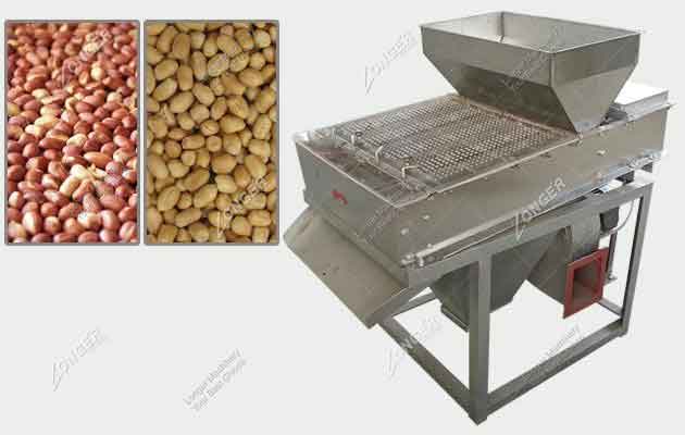 Automatic Peanut Dry Peeling Machine for Sale