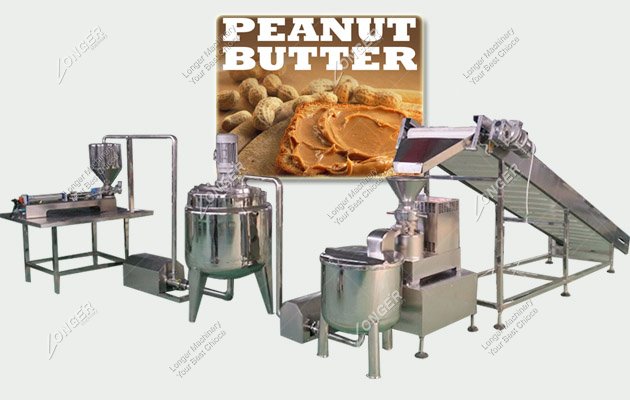 100 kg/h Small Scale Peanut Butter Production Line China Factory