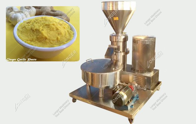 Automatic Ginger Garlic Paste Grinding Machine Stainless Steel