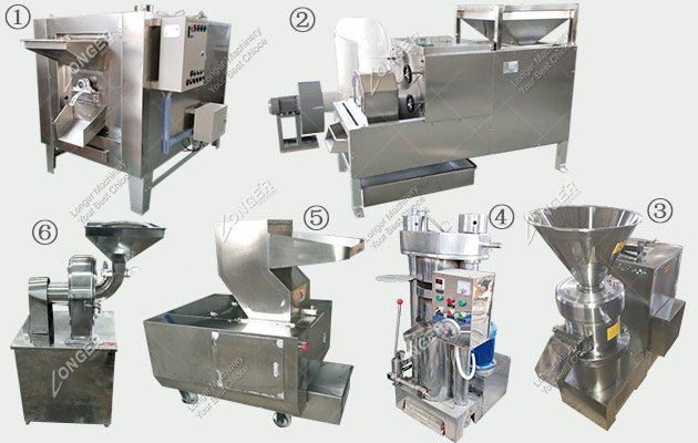 100 KG Hr Small Cocoa Powder Making Machine Production Line