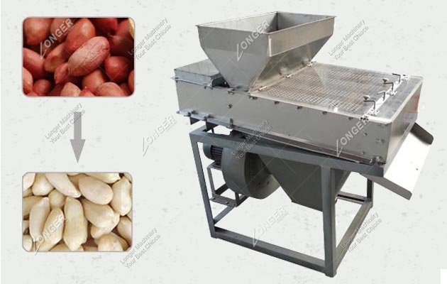 400KG Roasted Groundnut Peeling Machine Manufacturer India