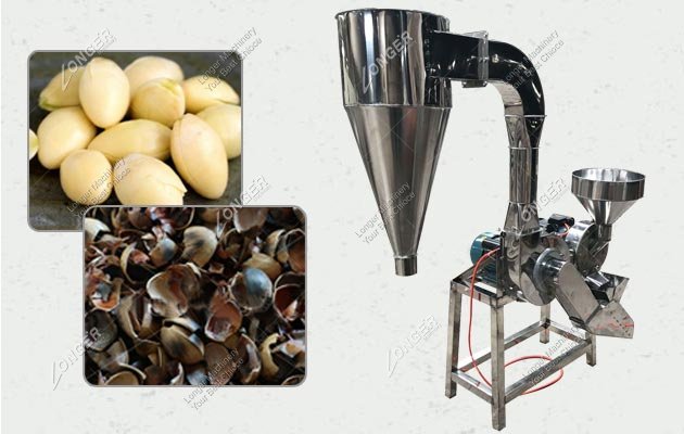 Industrial Ginkgo Shell Cracking Machine| Ginkog Seed Sheller for Sale 