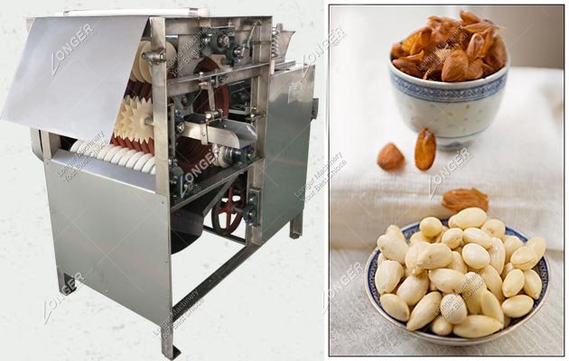Blanched Almond Skinning Removing Machine Manufacturer
