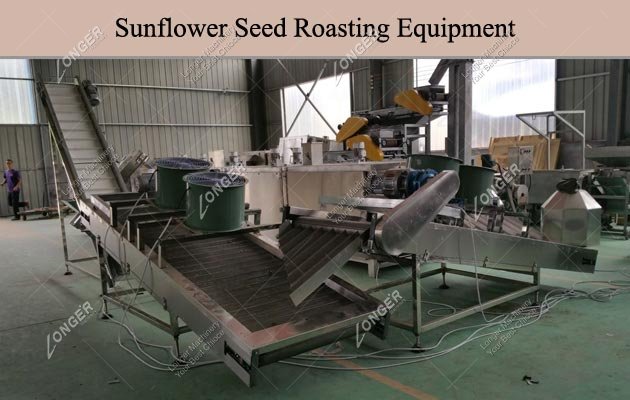 Sunflower Seed Roasting Process Equipment