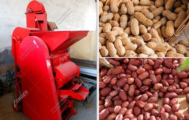 Small Groundnut Shelling and Separating Machine for Sale