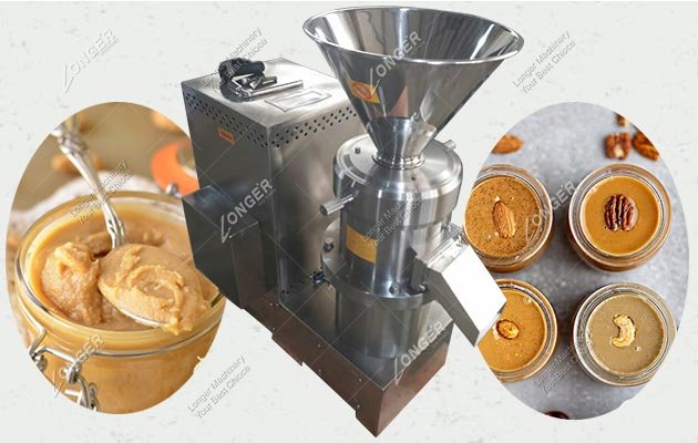 China Supplier Cashew Nut Butter Grinder Machine Stainless Steel