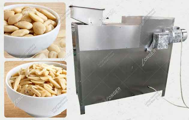 100 kg/h Automatic Almond Peanut Slivering Machine Supplier
