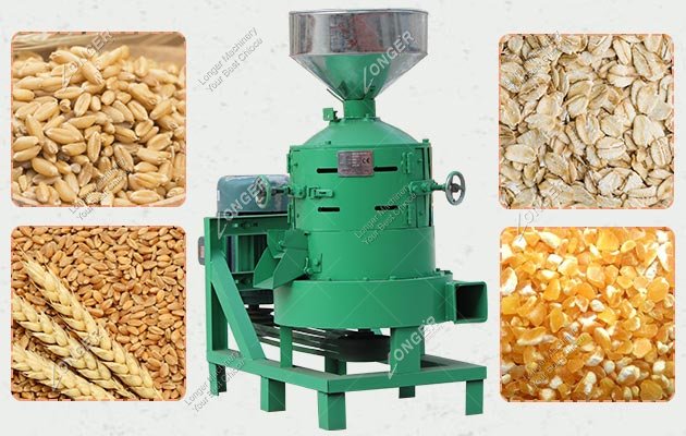 4 KW Electric Barley Wheat Skin Peeling Machine Multifunctional