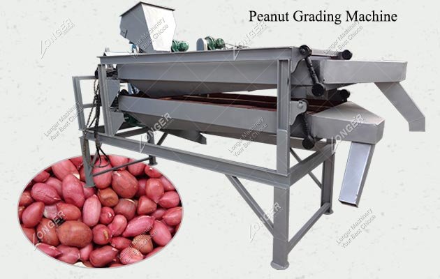 1.5kw Multi Layer Peanut Kernel Grading Machine for Sale