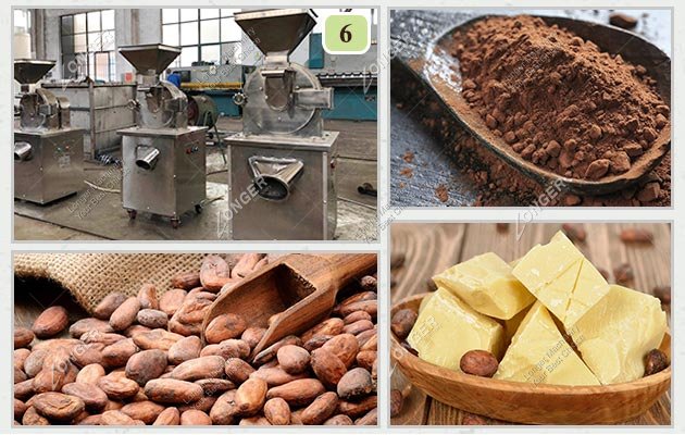 Stainless Steel Cocoa Powder Grinding Machine
