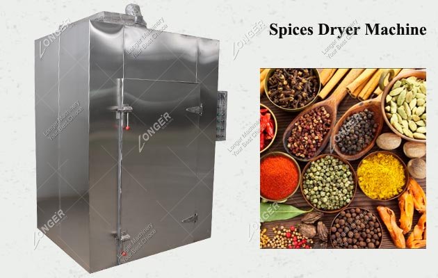 Hot Air Circulation Spices Drying Machine for Chilli Price