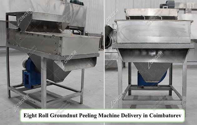 Groundnut Peeling Machine Delivery in Coimbatore
