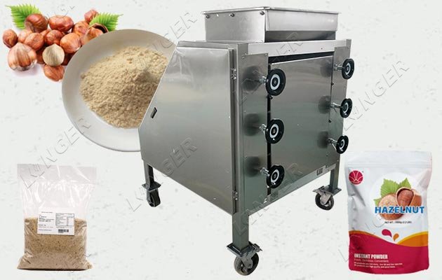 3 KW Hazelnut Powder Flour Grinding Making Machine Hot Sale