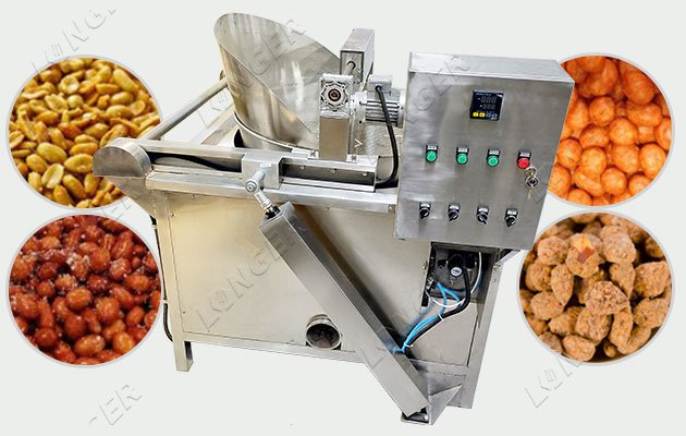 Oil Saving Groundnut Frying Machine Industrial Use
