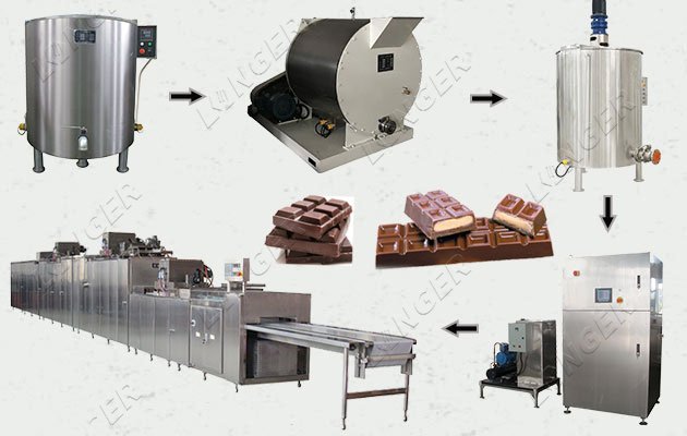 200 KG Chocolate Bar Production Line Price