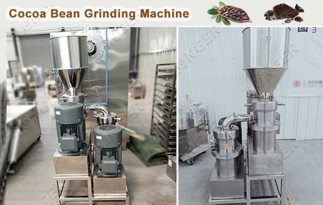 Double Cocoa Bean Grinding Machine Price
