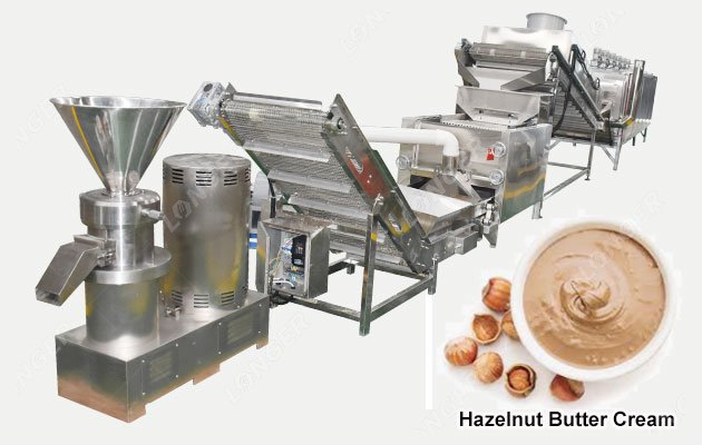 200KG Hazelnut Butter Cream Production Line Making Machine