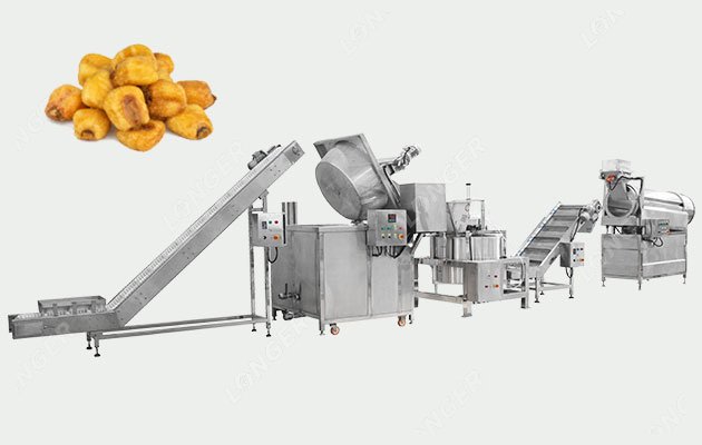 Automatic Corn Nuts Making Machine Line