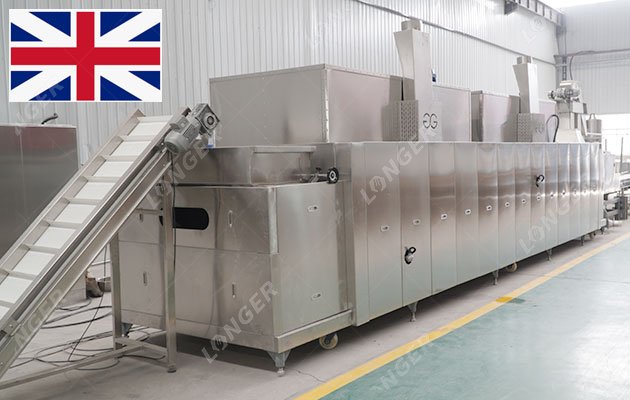 Cashew Roasting Line for UK customer