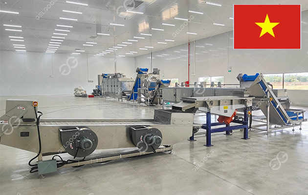 Cashew Roasting Line Completed Delivery in Vietnam