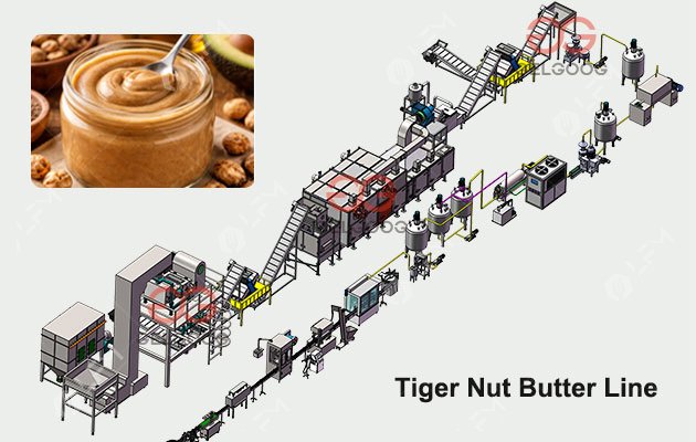 Tiger Nut Butter Production Line - Complete Solution