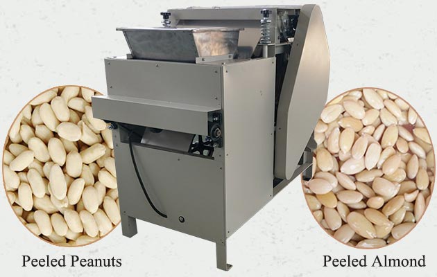 Wet Type Almond Peeling Machine  Compact Nut Peeling Machine Suitable for  Almonds Peanuts and Other Nuts