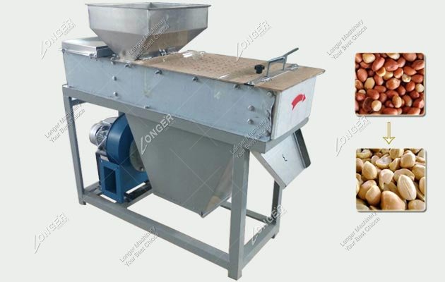 China Roasted Peanut Peeling Machine