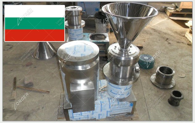 Sesame Paste Grinder Machine to Bulgaria