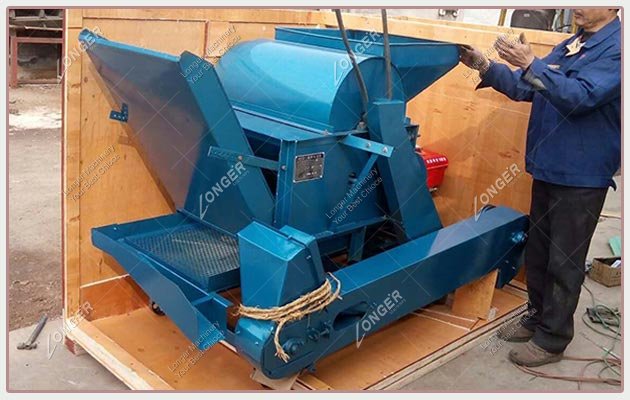 Castor Seed Sheller to Morocco