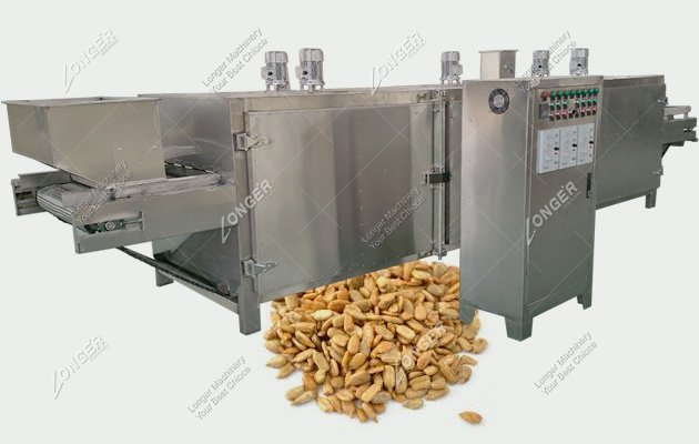 Has Heating Sunflower Seed Roaster Machine China