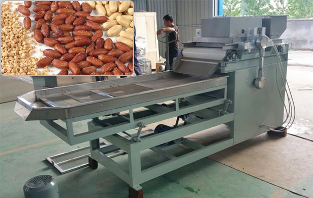 Hygienic Automatic Nut Chopper Shredder Machine 100-200 KG/H