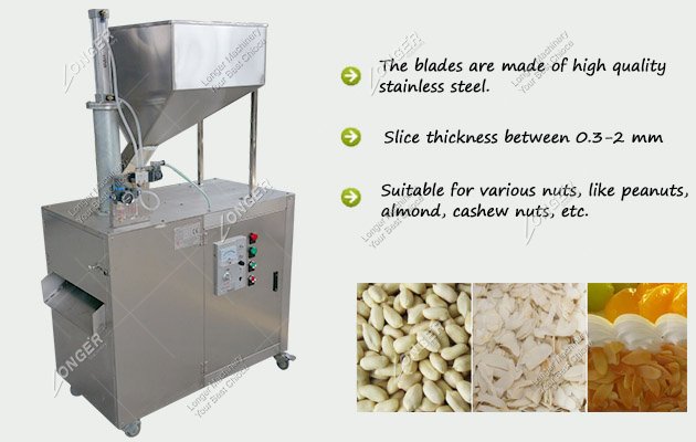 Commercial Best Almond Nut Slicer Machine For Sale Online