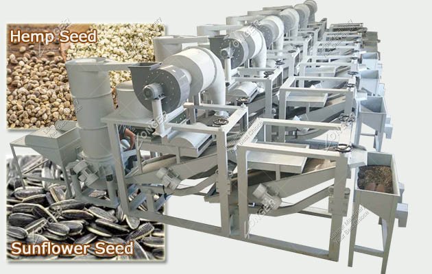 Hemp Seed Sheller Machine in China