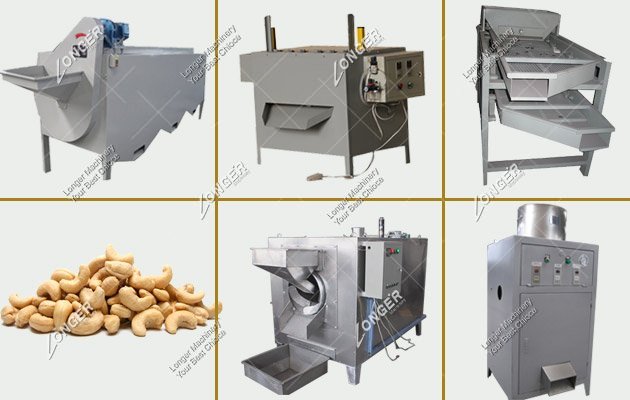 Raw Cashew Nut Processing Equipment