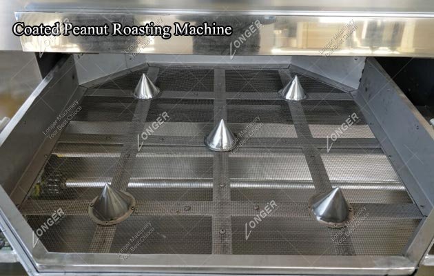 Coated Peanuts Roasting Machine