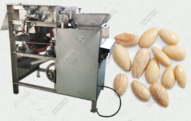Blanched Almond Skin Removing Machine