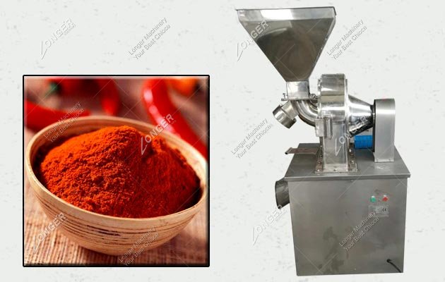 Chili Powder Grinding Milling Pulverizing Machine