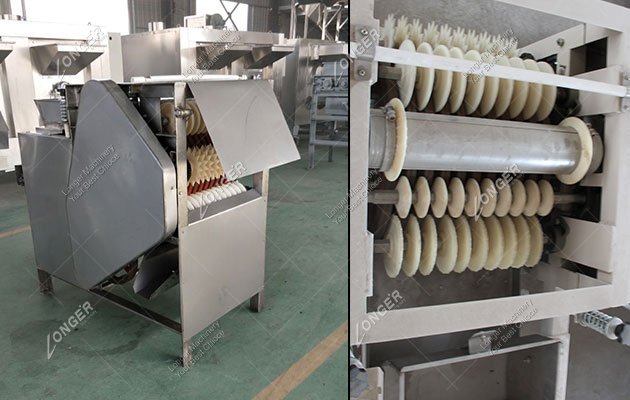 Stainless Steel Wet Groundnut Skin Peeling Machine