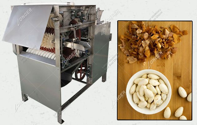 Almond Skin Peeling Machine Stainless Steel