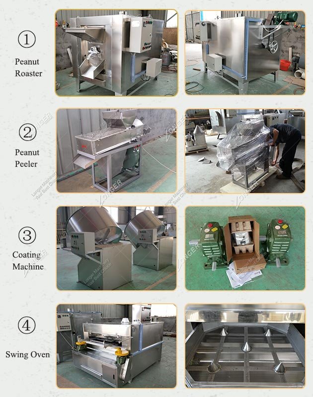 Automatic Coated Peanut Production Line China