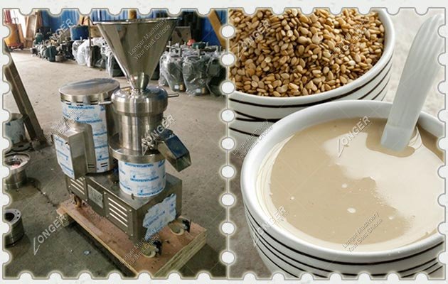 Electric Tahini Grinder Machine Colloid Mill