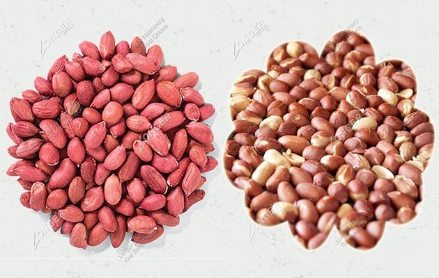 Roast Raw Shelled Peanuts