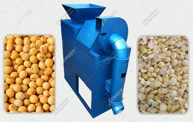 300 kg/h Dry Soybean Dehulling Machine