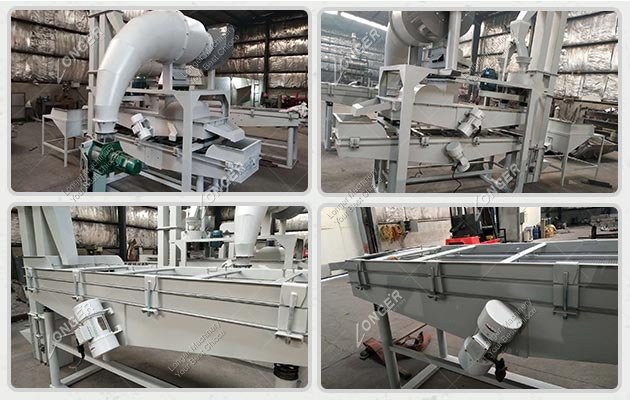 400 kg/h Automatic Buckwheat Shelling Machine