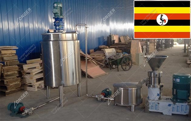 200 KG / H Peanut Butter Making Machine in Uganda
